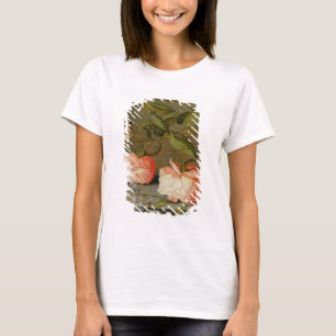 Ein Stillleben mit Rose an der Kante T-Shirt