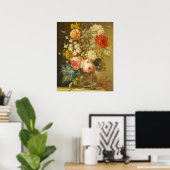 Ein Stillleben mit Rose, Ludovico Stern Poster (Heimbüro)