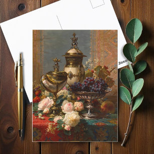 Ein Stillleben mit Rosen, Jean Robie Postkarte