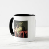 Ein Stillleben mit Trauben, Pflaumen Tasse (Vorderseite Links)