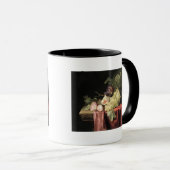 Ein Stillleben mit Trauben, Pflaumen Tasse (VorderseiteRechts)