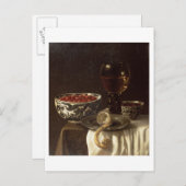Ein Stillleben Postkarte (Vorne/Hinten)