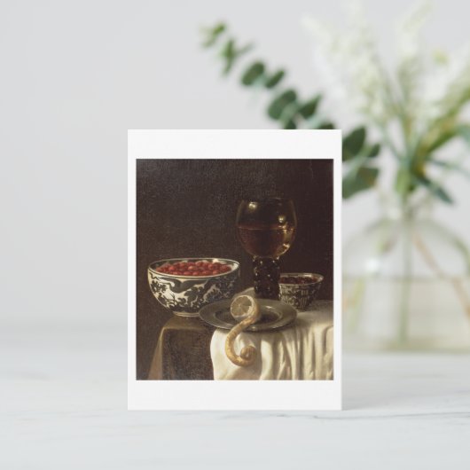 Ein Stillleben Postkarte (Stehend Vorderseite)