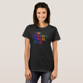 Ein stolzer Hbcu-Vater T-Shirt (Vorne ganz)