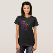 Ein stolzer HBCU-Vater T-Shirt (Vorne ganz)