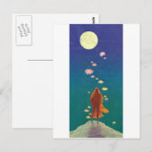 Ein strahlender Pfad Postkarte (Vorne/Hinten)