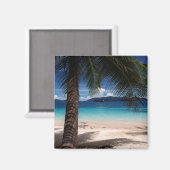 Ein Strand auf der Insel Koh Wai in Thailand Magnet (Vorderseite/Rückseite)