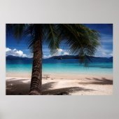 Ein Strand auf der Insel Koh Wai in Thailand Poster (Vorne)