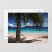 Ein Strand auf der Insel Koh Wai in Thailand Postkarte (Vorne/Hinten)