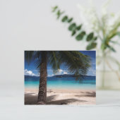 Ein Strand auf der Insel Koh Wai in Thailand Postkarte (Stehend Vorderseite)