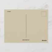 Ein Strand in Aruba Postcard Postkarte (Rückseite)