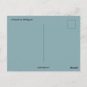 Ein Strand in Malaysia Postkarte (Rückseite)