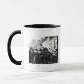 Ein Straßen-Unfall Tasse (Links)