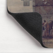 Ein Straßenrand-Gasthaus Mousepad (Ecke)