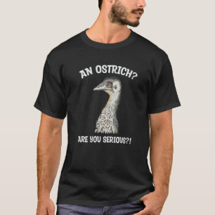 Ein Strauß ist dein Ernst für einen WWU-Vogelbeoba T-Shirt