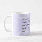 Ein Strauß von Herzpapierballons Kaffeetasse (Links)