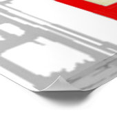 Ein Streetcar mit dem Namen DESIRE Poster (Ecke)