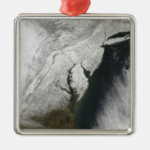 Ein strenger Wintersturm 2 Ornament Aus Metall