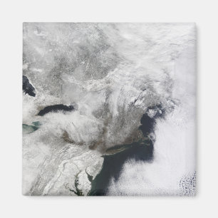 Ein strenger Wintersturm Magnet