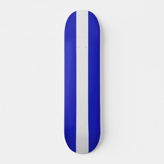 Ein Stripe Longboard Skateboard (Vorne)