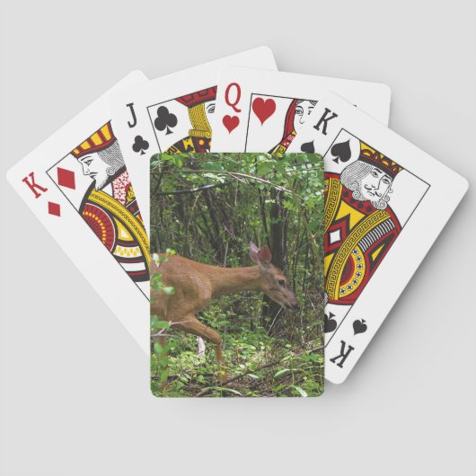 Ein Stroll durch das Holz Spielkarten (Rückseite)