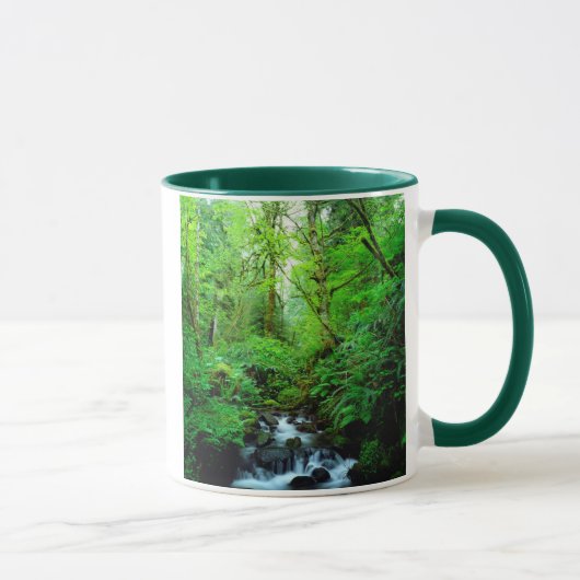 Ein Strom in einem alten Wald Tasse (Rechts)