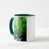 Ein Strom in einem alten Wald Tasse (Vorderseite Links)