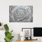 Ein Strom reiner Absicht Poster (Heimbüro)