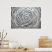 Ein Strom reiner Absicht Poster (Küche)