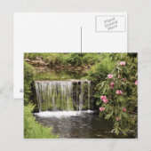 Ein Strom und ein Wasserfall im Dartmoor-Nationalp Postkarte (Vorne/Hinten)