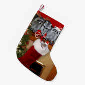 Ein Strumpf eines Strumpfs! Kleiner Weihnachtsstrumpf (Vorderansicht (hängend))