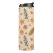 ein Strumpf mit Federduft Thermosbecher (Nach links gedreht)