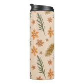 ein Strumpf mit Federduft Thermosbecher (Nach rechts gedreht)