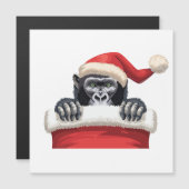 Ein Strumpf voller Gorilla Cheer Magnetkarte (Vorne/Hinten)
