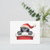 Ein Strumpf voller Gorilla Cheer Postkarte (Stehend Vorderseite)