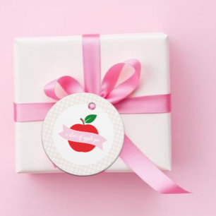 Ein Stück Apfelkuchen Geschenkanhänger