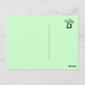 ein Stück Berliner Mauer Postkarte (Rückseite)