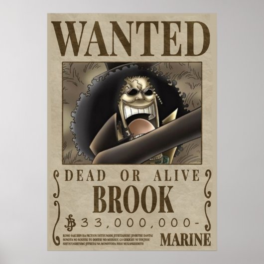 Ein Stück Brook 1. gewollt Poster (Vorne)