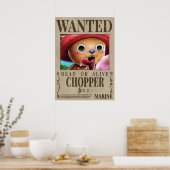 Ein Stück Chopper 1 gewollt Poster (Küche)
