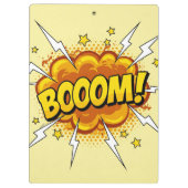 Ein Stück Comic von Natasha Us Klemmbrett (Rückseite)