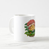 Ein Stück CottageCore Kaffeetasse (Vorderseite Links)