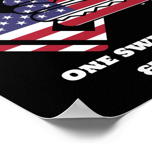 Ein Stück eins Bite One Round Food Guns Schulden U Poster (Ecke)