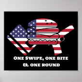 Ein Stück eins Bite One Round Food Guns Schulden U Poster (Vorne)
