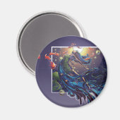 Ein Stück Fantasie Magnet (Vorderseite/Rückseite)