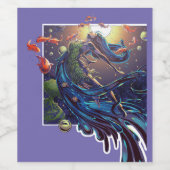 Ein Stück Fantasie Weinetikett (Einzelnes Label)