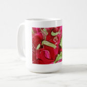 "Ein Stück Freude " Kaffeetasse (Vorderseite Links)