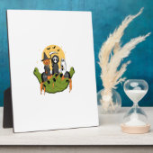 Ein Stück Halloween Fotoplatte (Seite)