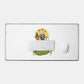 Ein Stück Halloween Schreibtischunterlage (Tastatur & Maus)