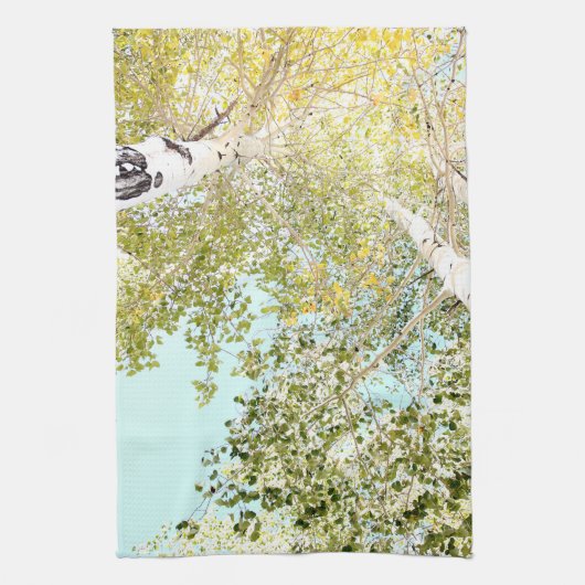 Ein Stück Himmel Geschirrtuch (Vertikal)