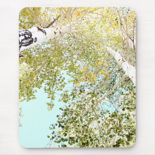 ein Stück Himmel Mousepad (Vorne)